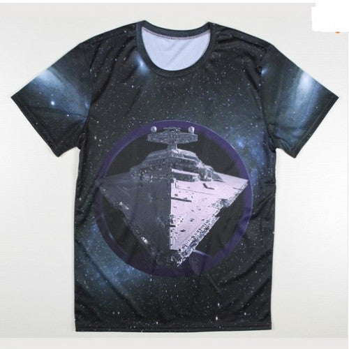 Summer T-shirt Casual Short Sleeve Star Wars