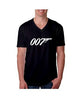 James Bond 007 T Shirts Short Sleeve V Neck Men T Shirts