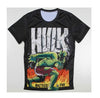 Men's Tops Hulk Captain American Tshirts Superman Ironman