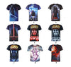 Men Darth Vader Short Sleeve Star Wars 3D T Shirt